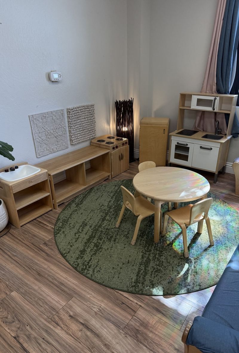 A real dramatic play corner before Sparka